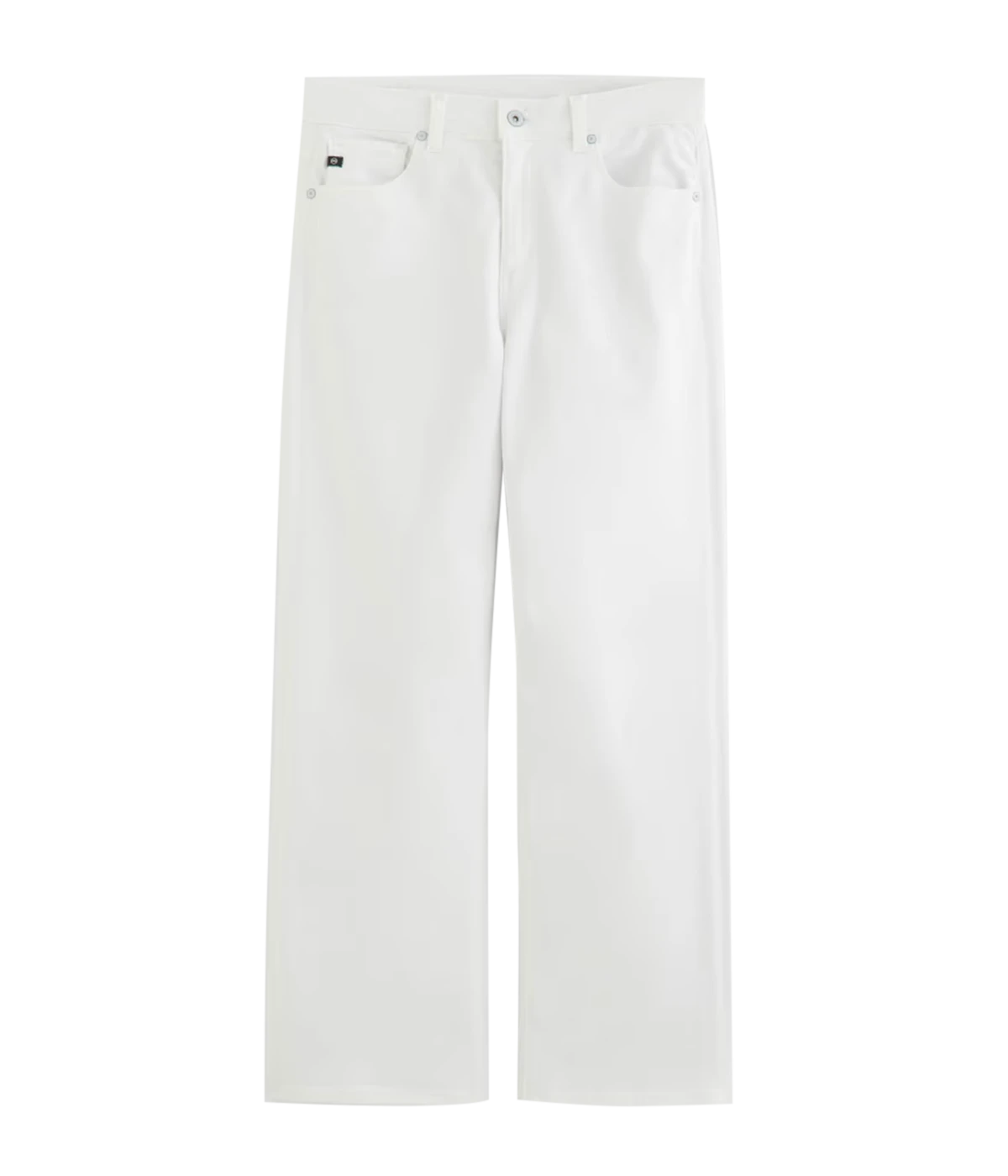 White pants on a white background
