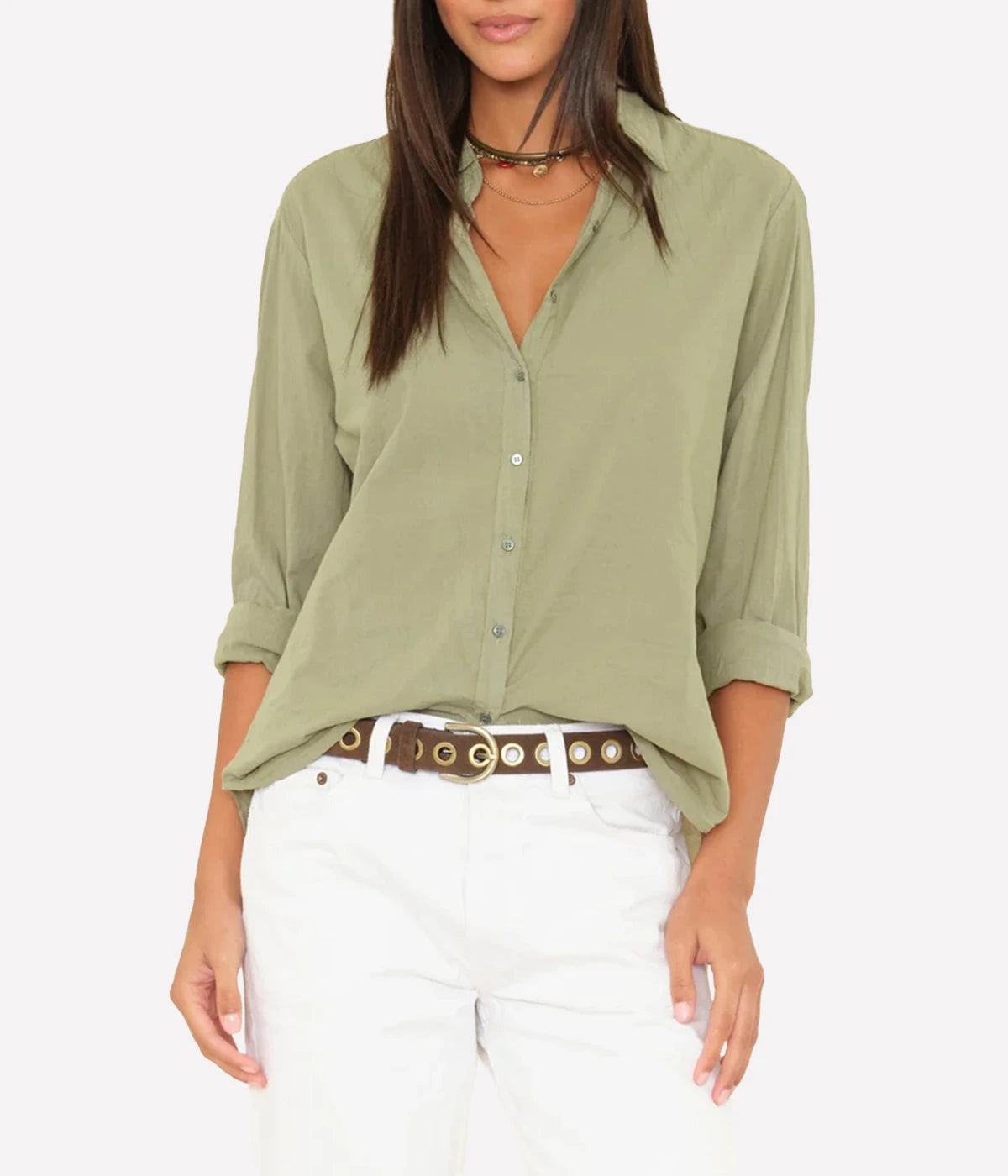 Beau Shirt in Dark Seagrass