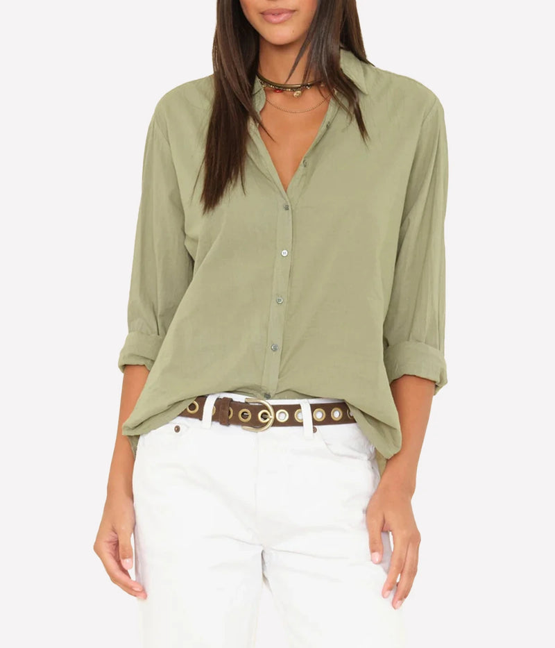 Beau Shirt in Dark Seagrass