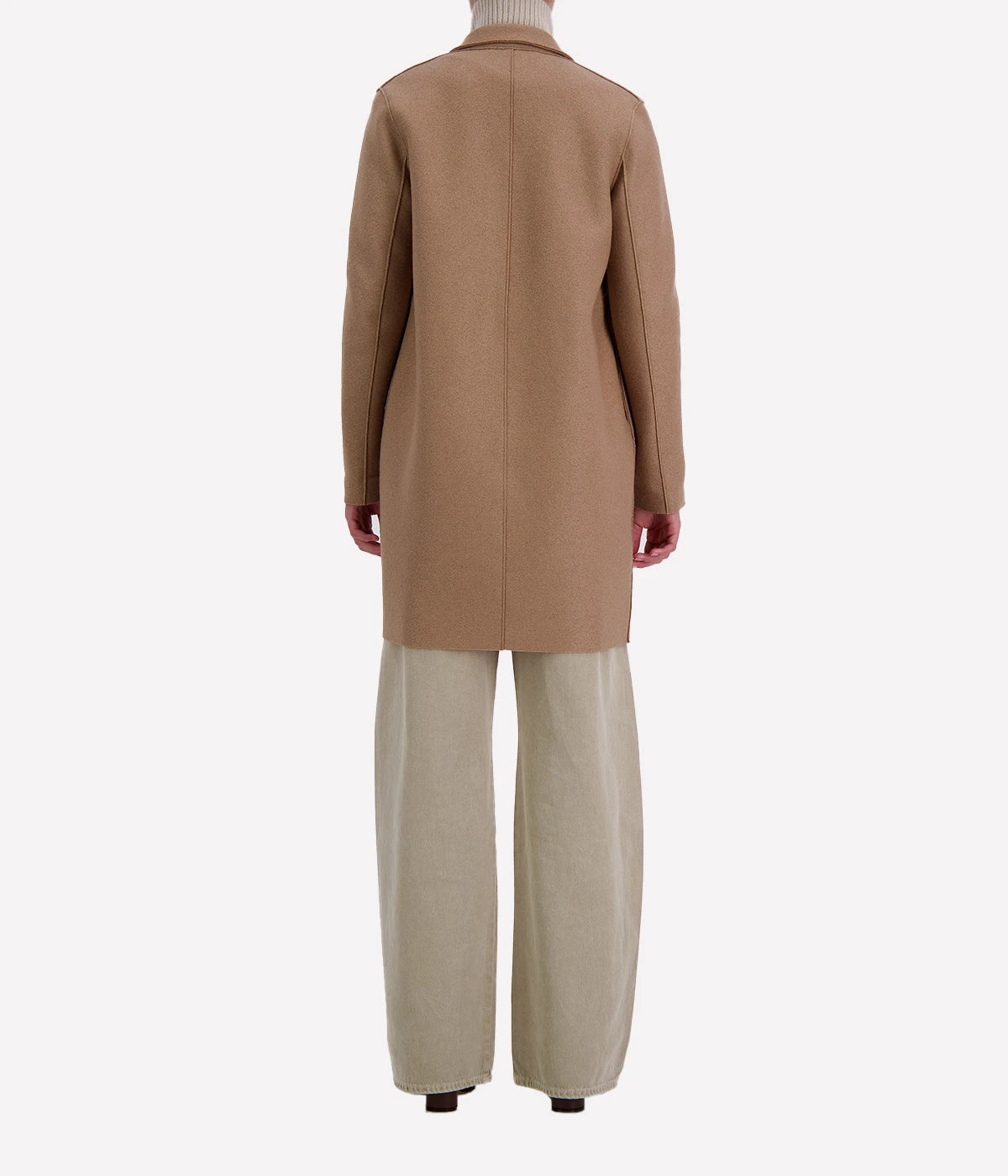 Cocoon Coat in BEIGE