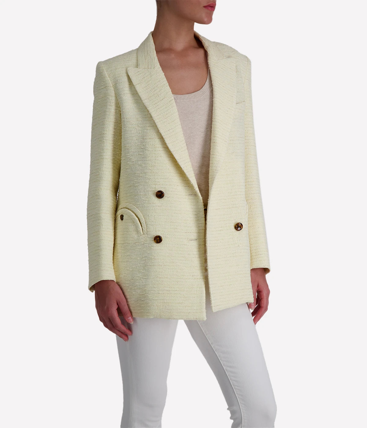 Esence Everyday Blazer in Cream