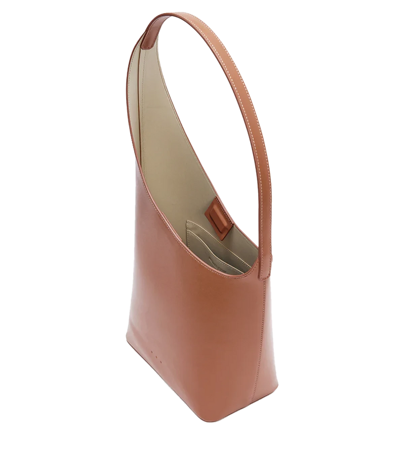 New Demi Lune in Brown Rust