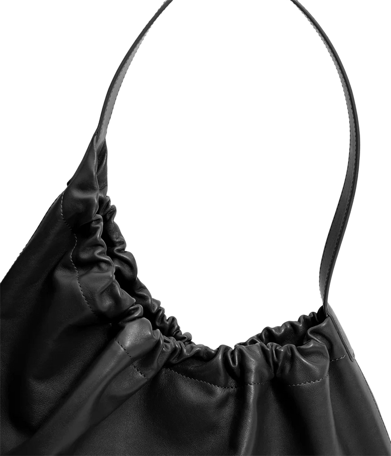 Demi Lune Cloud Bag in BLACK