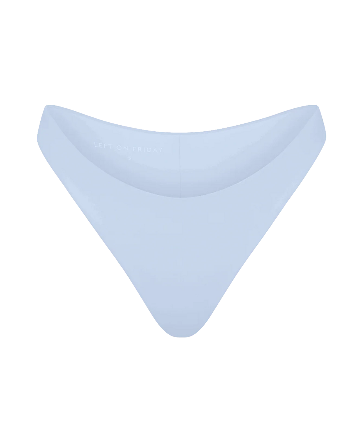 Left On Friday Dip Bottom in Blue Skies light blue bikini bottom