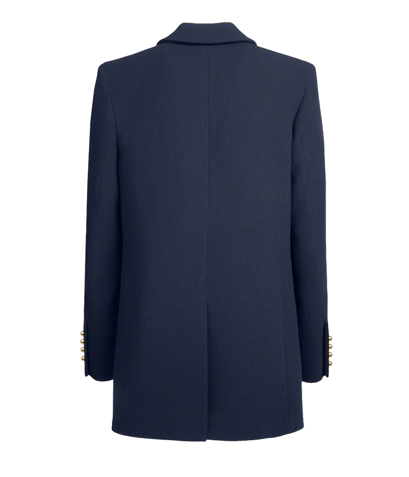 Resolute Everyday Double Breasted Blazer in NAVY