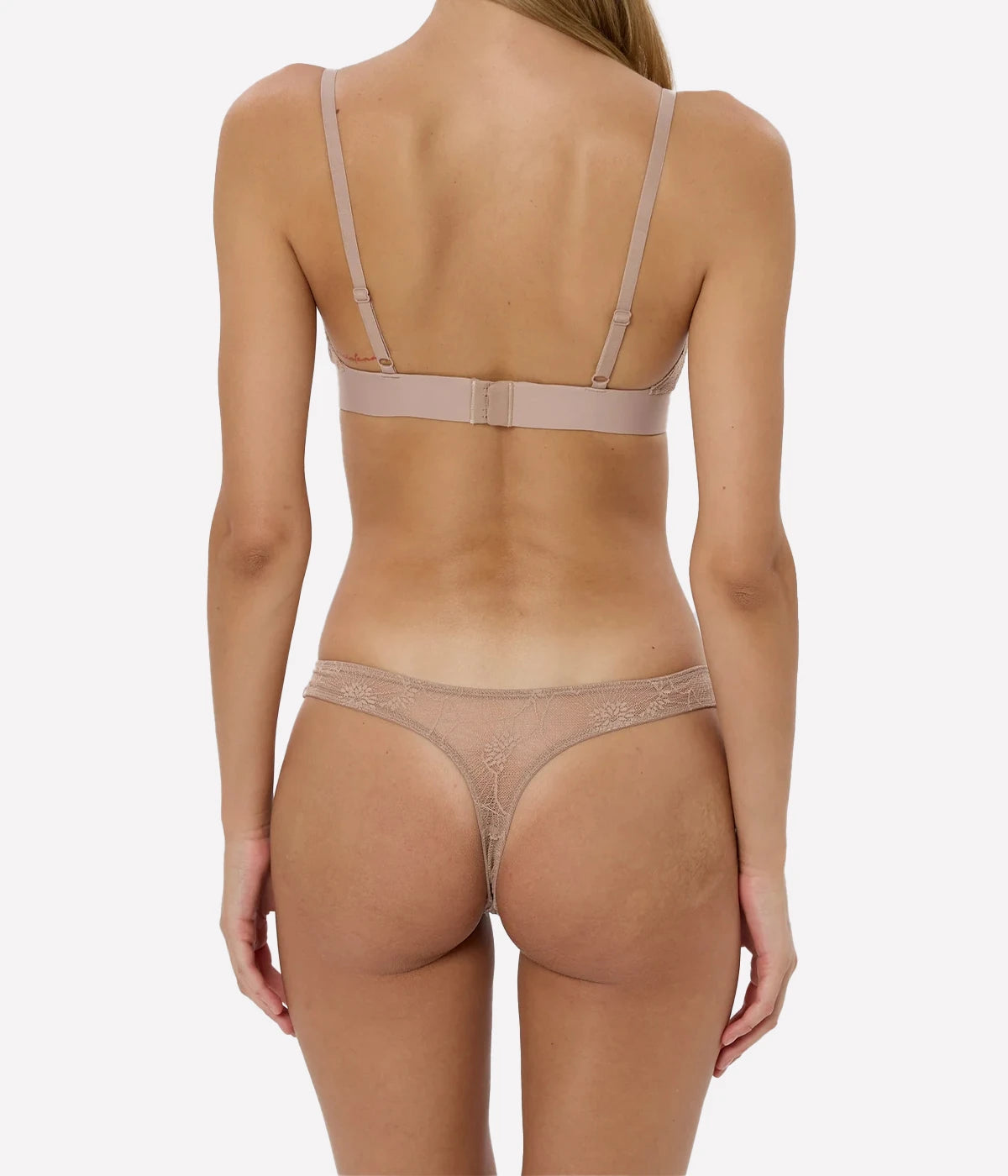 Anemone Soft Triangle Bra in Nude