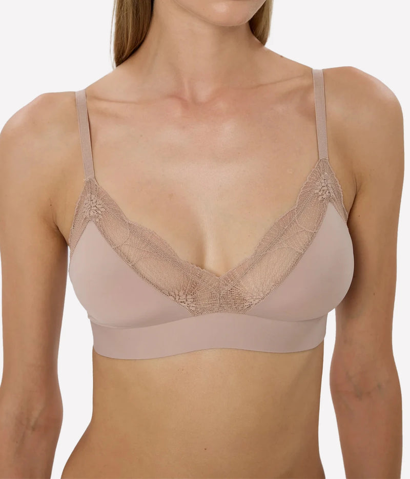 Anemone Soft Triangle Bra in Nude