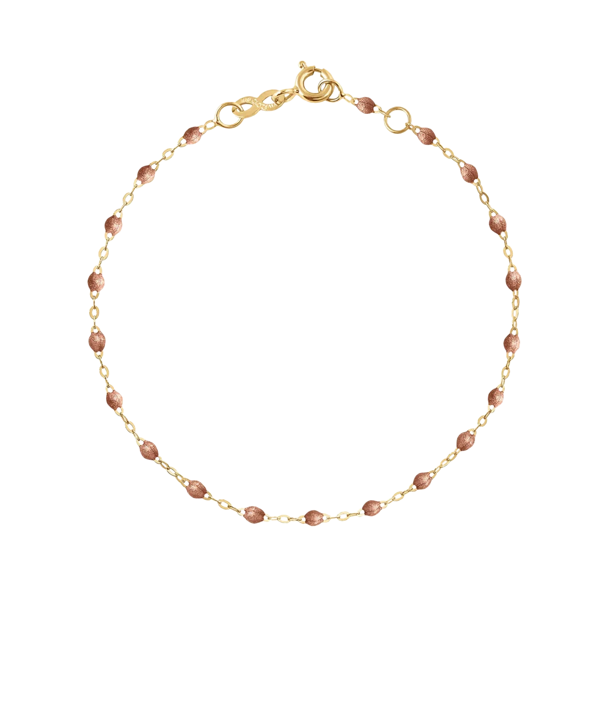 Classic Gigi 17cm Bracelet 18K Yellow Gold in Copper