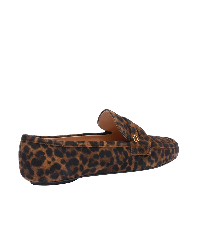 Giorgia Velour Loafer in LEOPARD