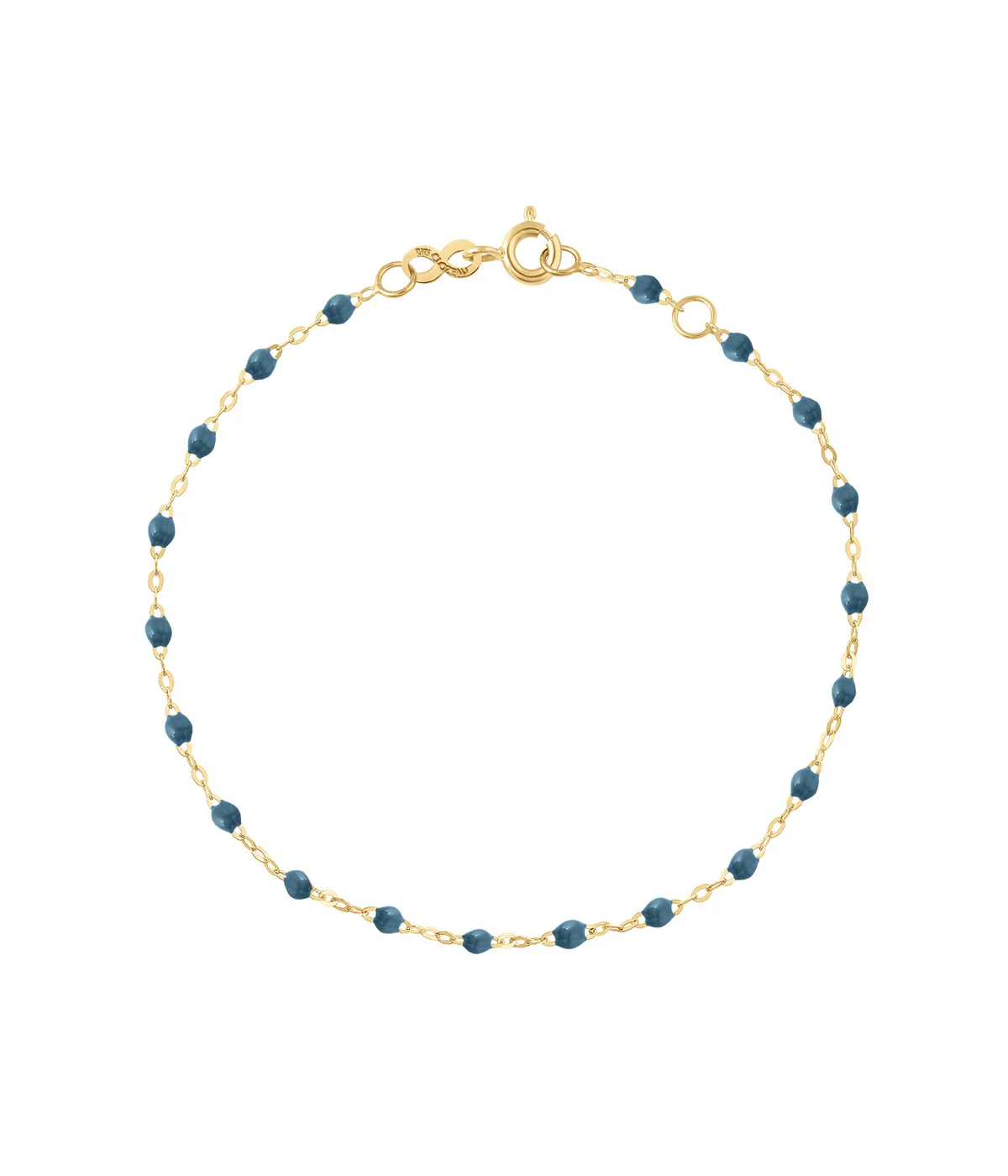 Classic Gigi 17cm Bracelet 18ct Yellow Gold & Jeans