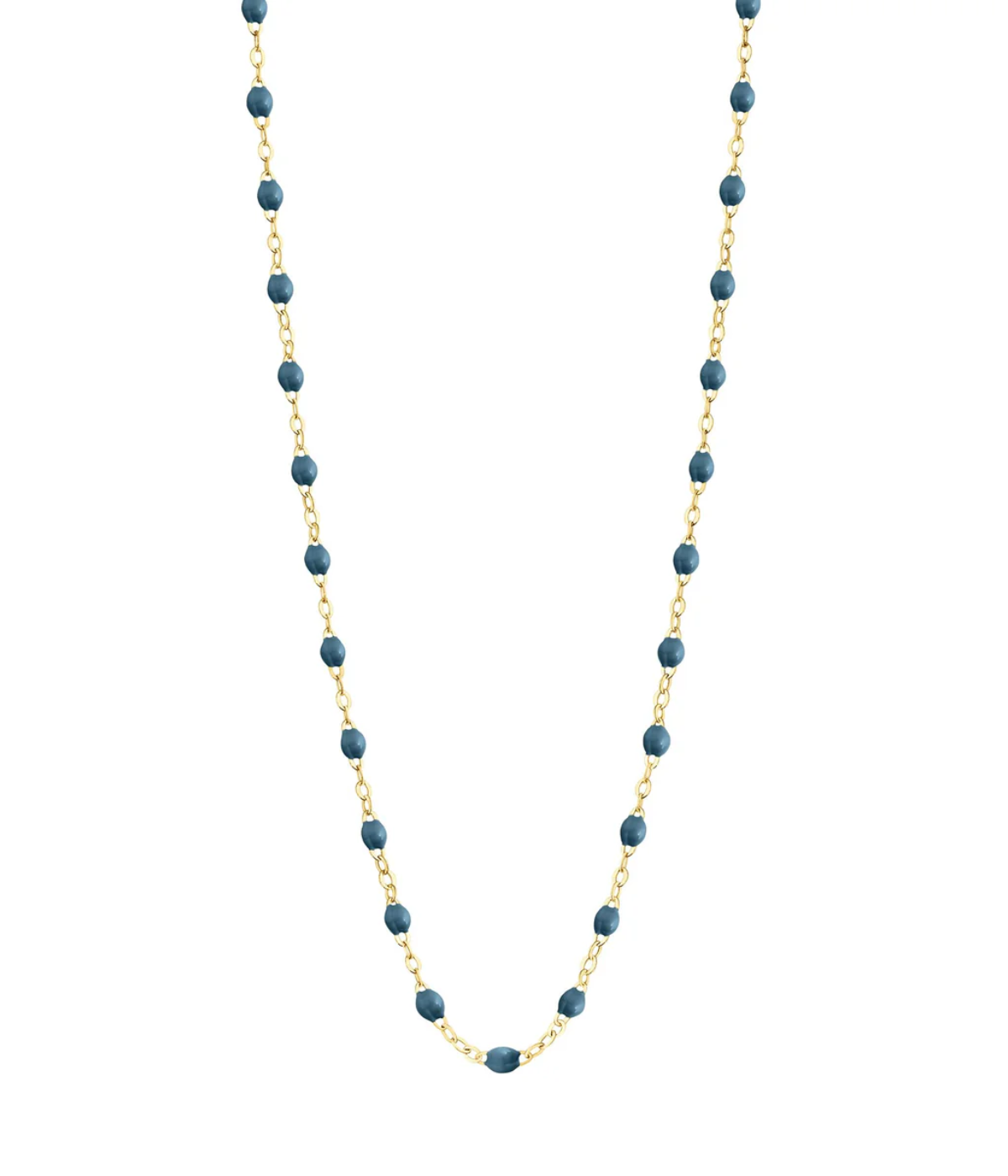Classic Gigi 42cm Necklace 18ct Yellow Gold & Jeans