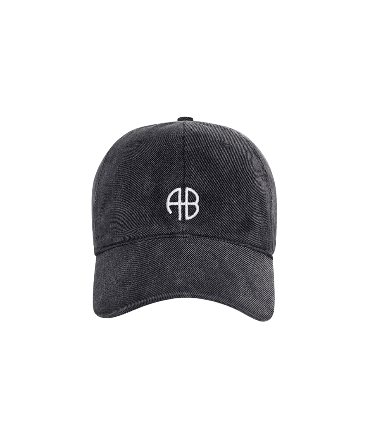 Jeremy Baseball Cap in Washed Smoke Grey