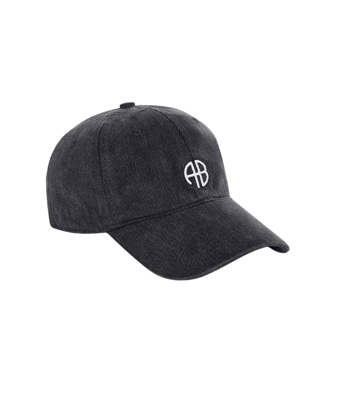 Jeremy Baseball Cap in Washed Smoke Grey
