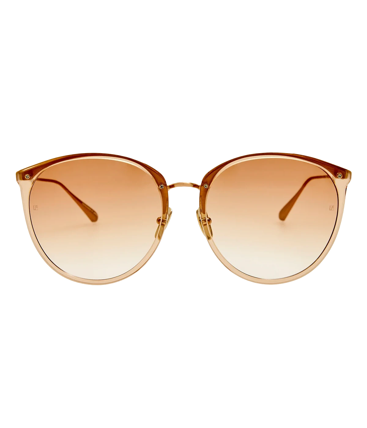 Kings Sunglasses in Honey/Matt Champagne