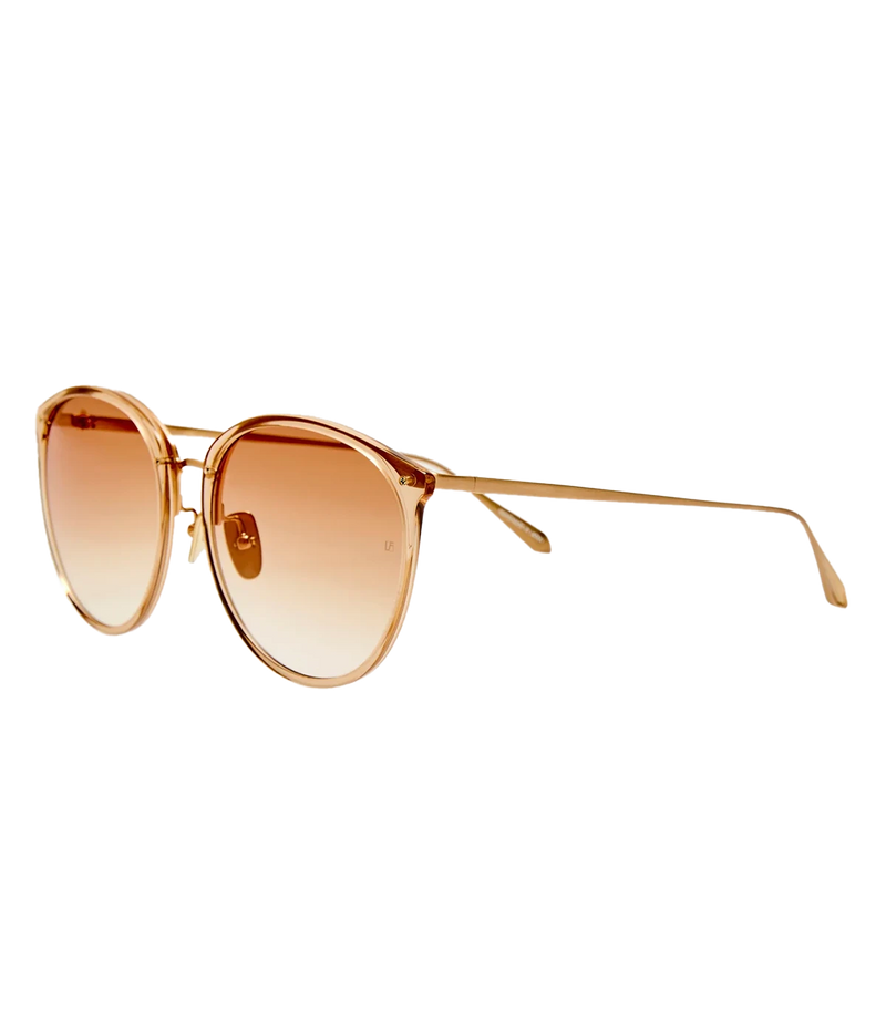 Kings Sunglasses in Honey/Matt Champagne