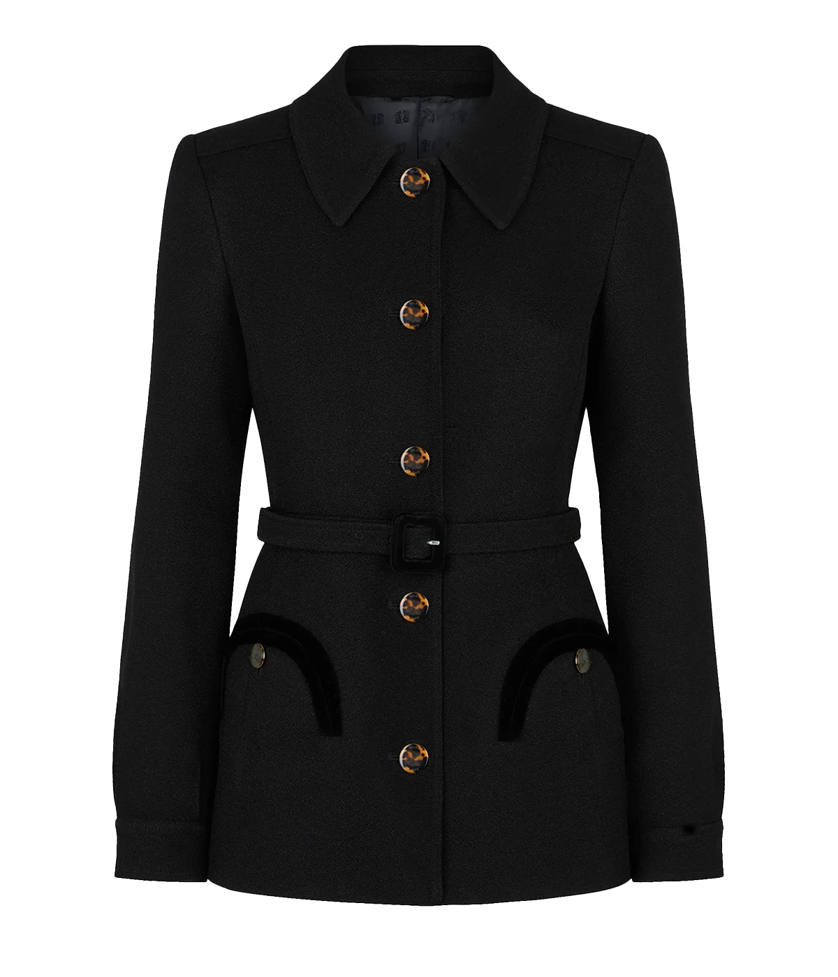 Luna Paint Jacket in BLACK