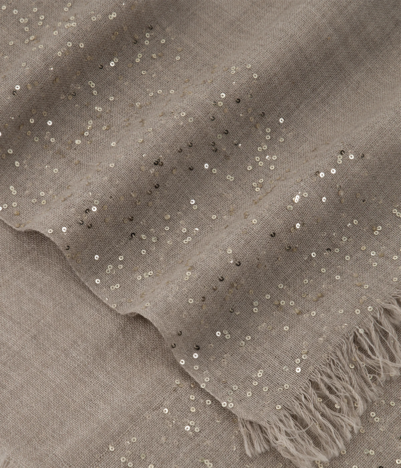 New Dalia Scarf in Light Brown