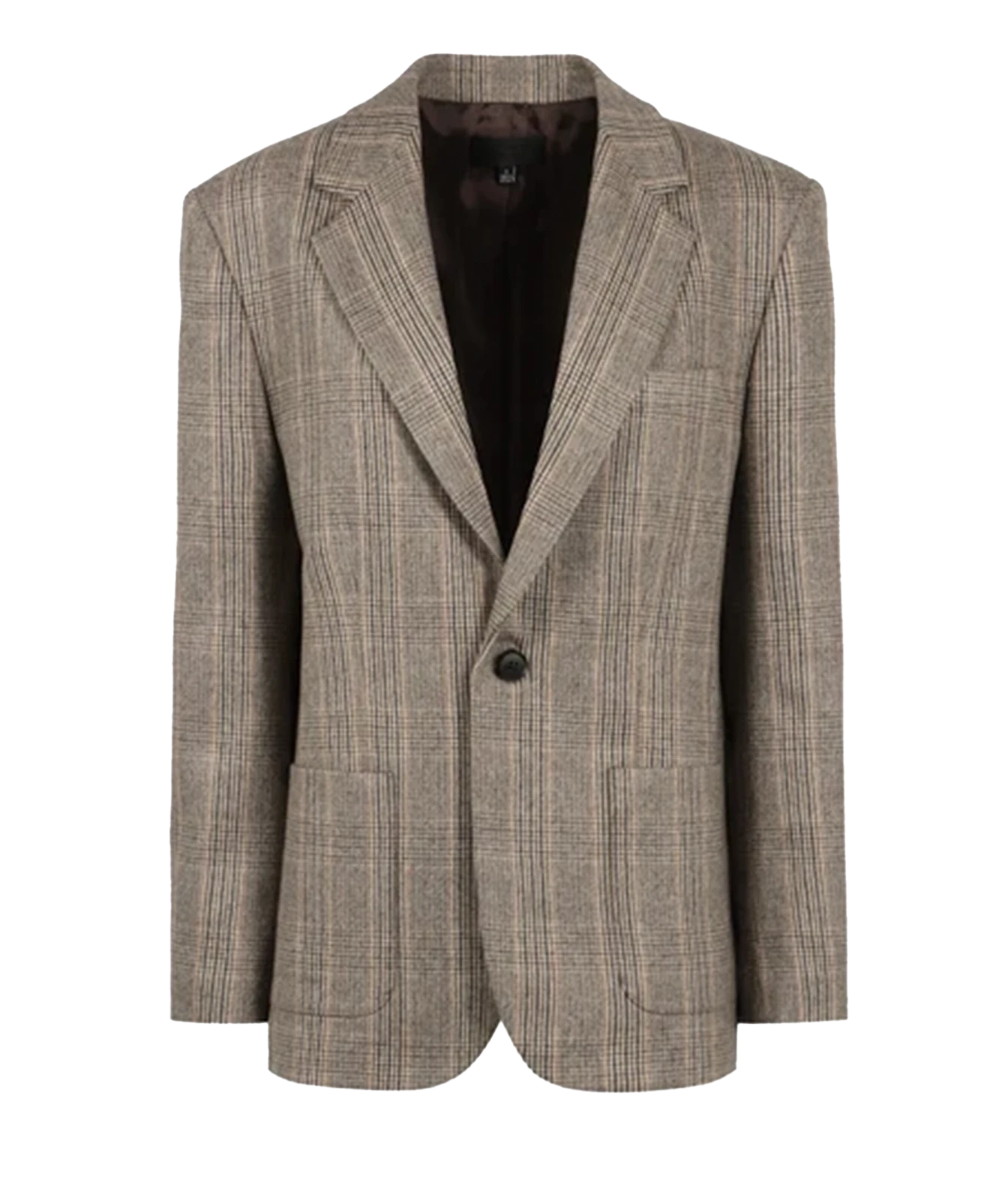 Diane Blazer In Glen Tan