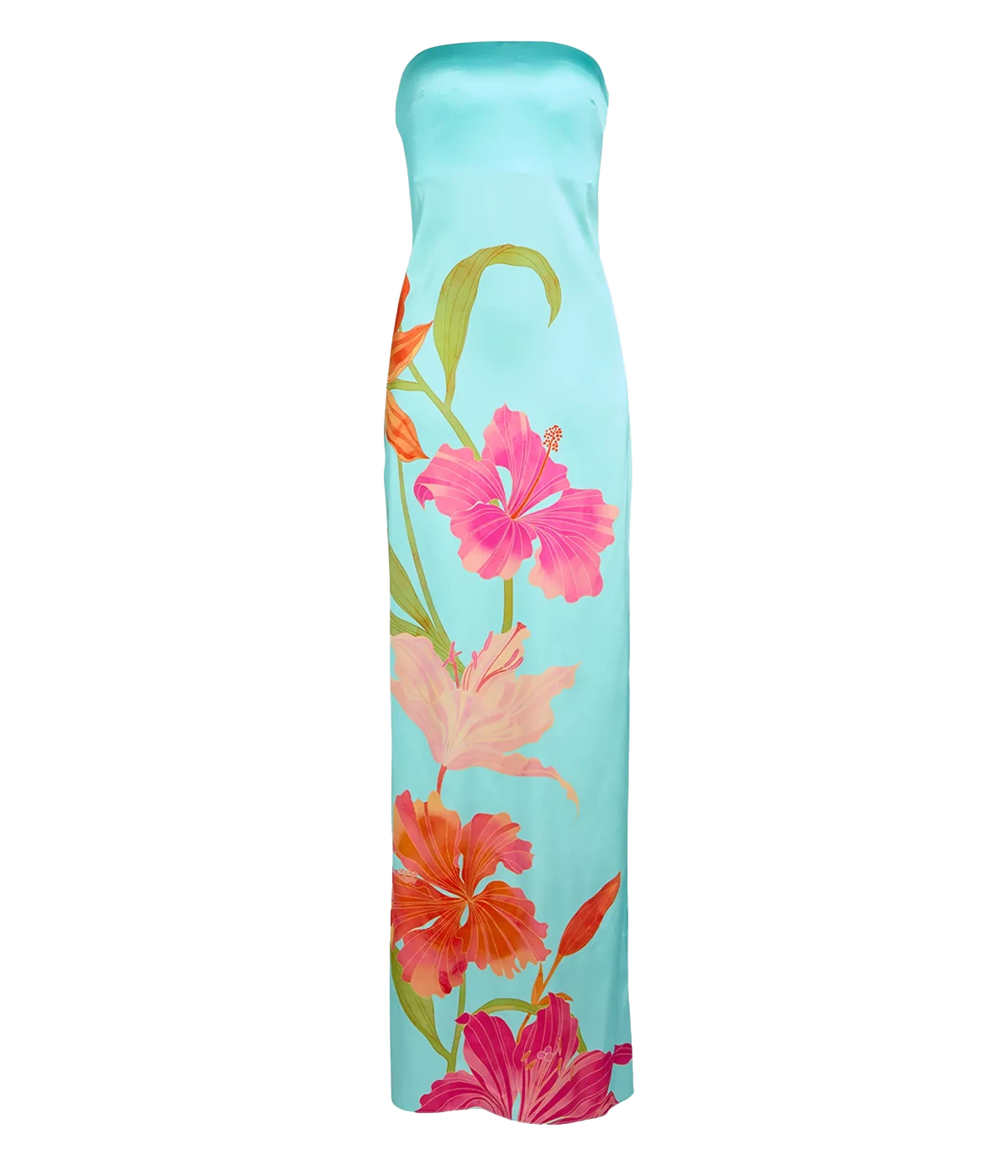 Vivi Dress in Aqua Primavera
