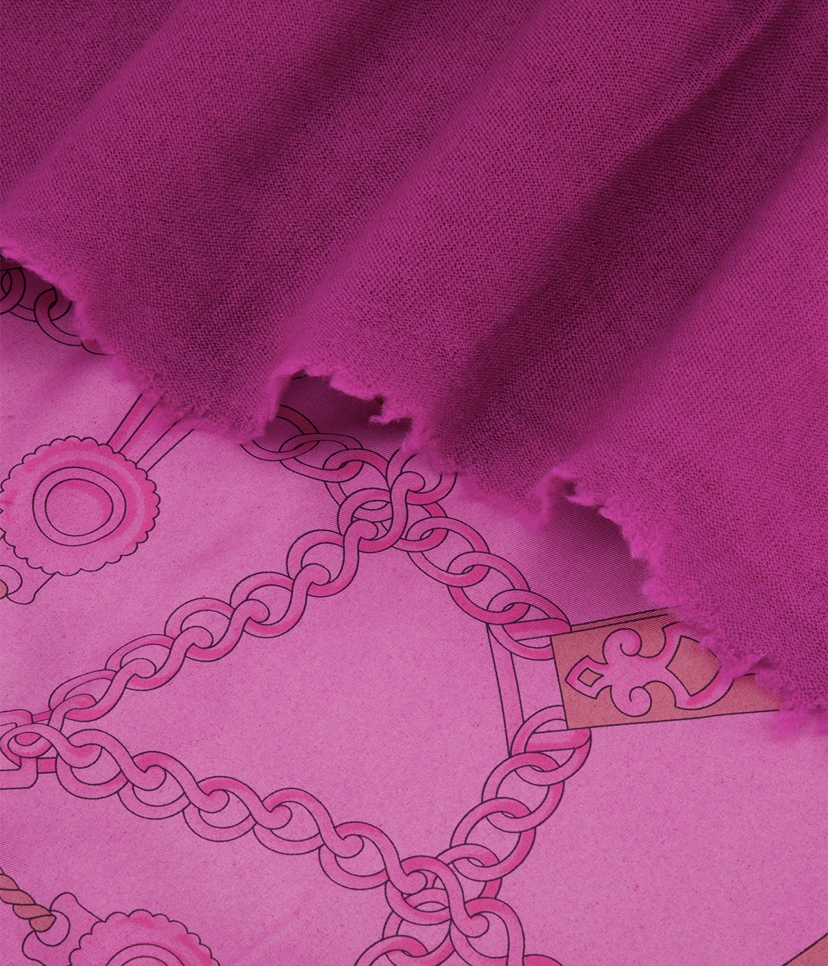 One Of A Kind Foulard Jumbo Scarf In Anemone