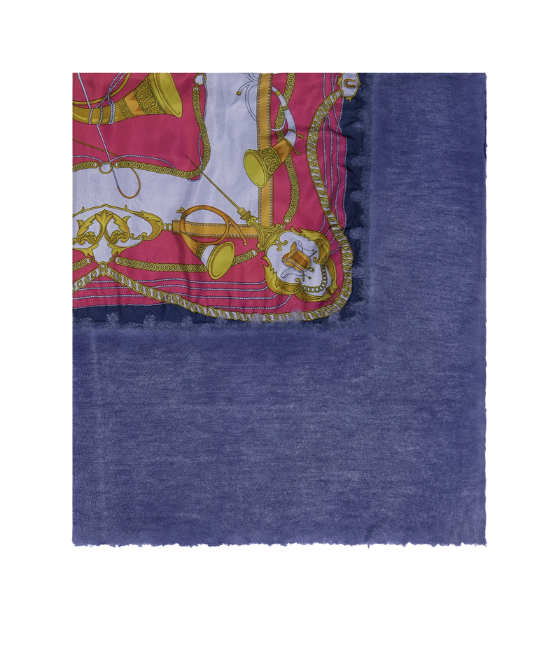 One Of A Kind Foulard Scarf In Prune