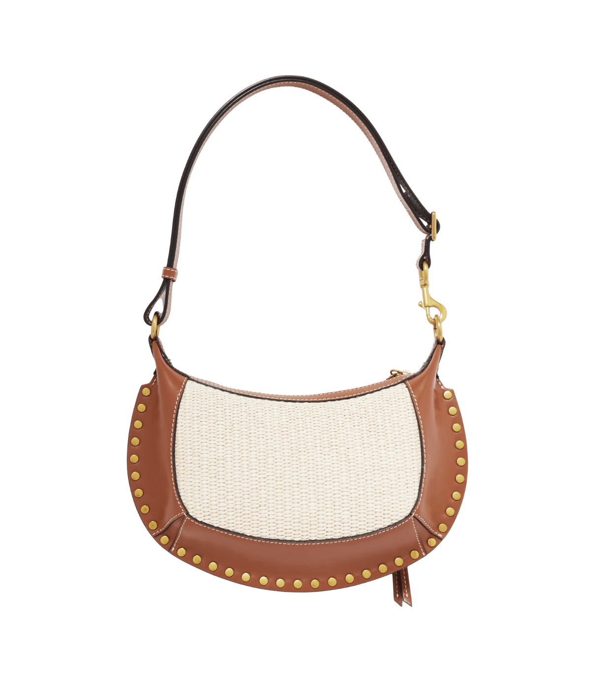 Oskan Moon Bag In Natural Cognac