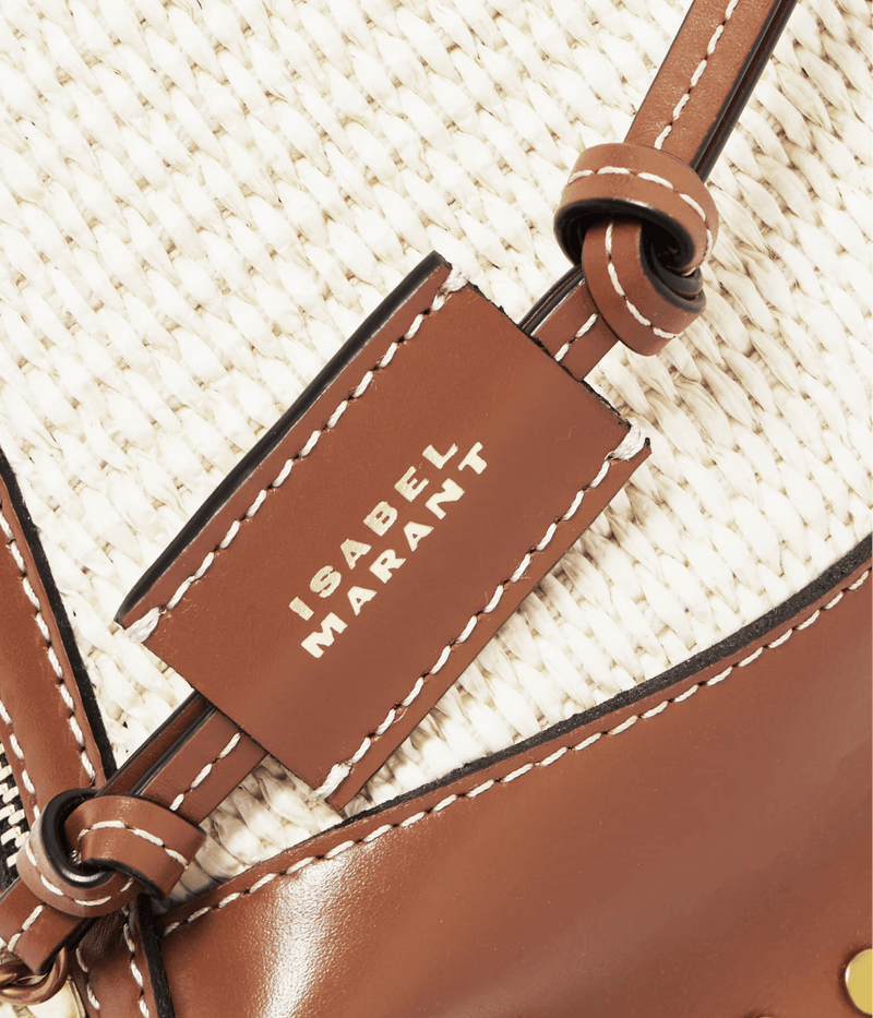 Oskan Moon Bag In Natural Cognac