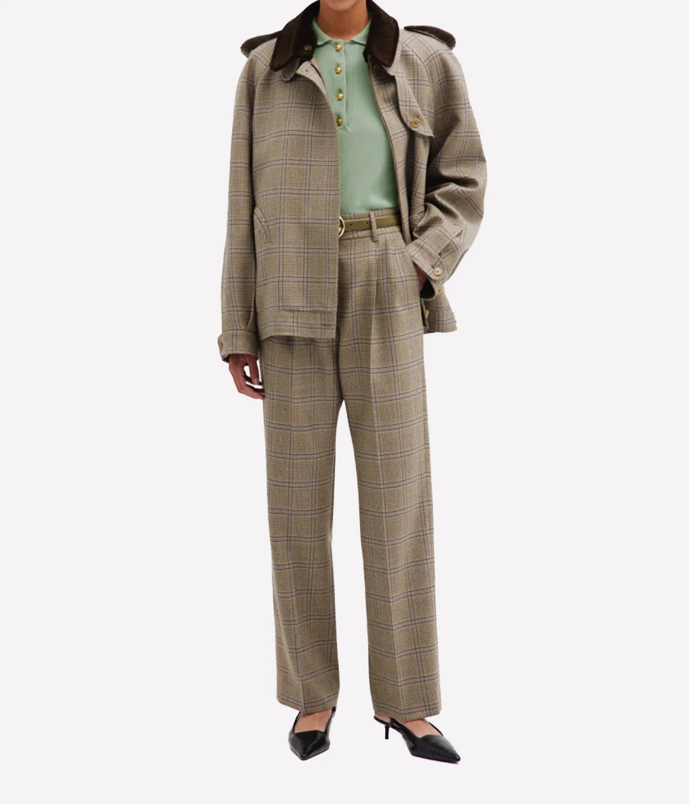Saona Chausie Trench In Beige