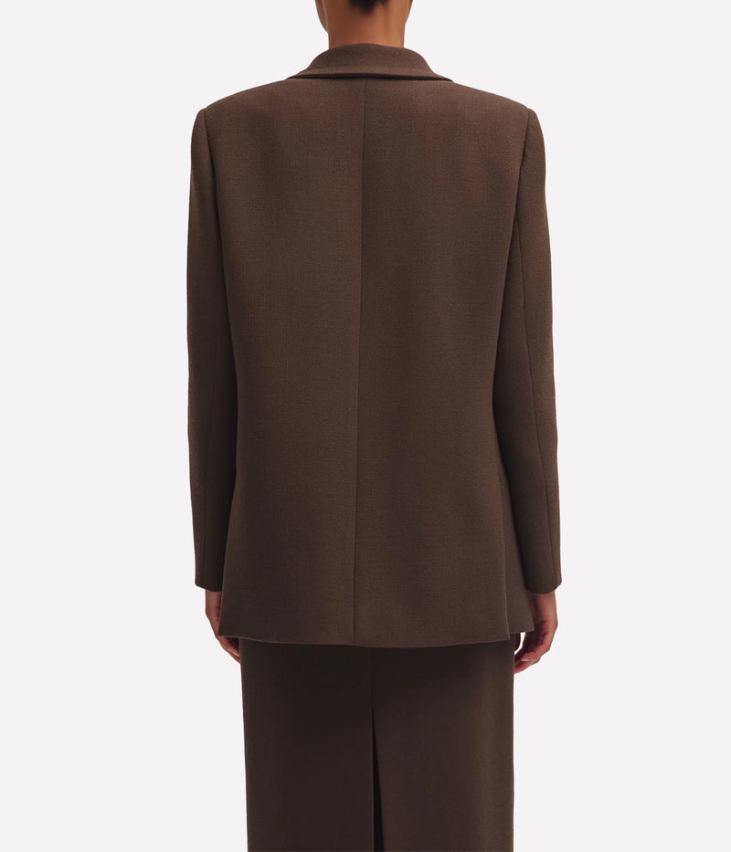 Resolute Everynight Blazer in Chocolate