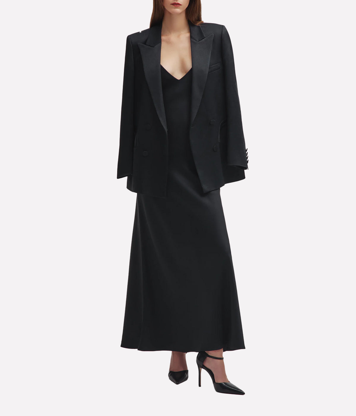 Novalis Manipur Dress in Dark Navy