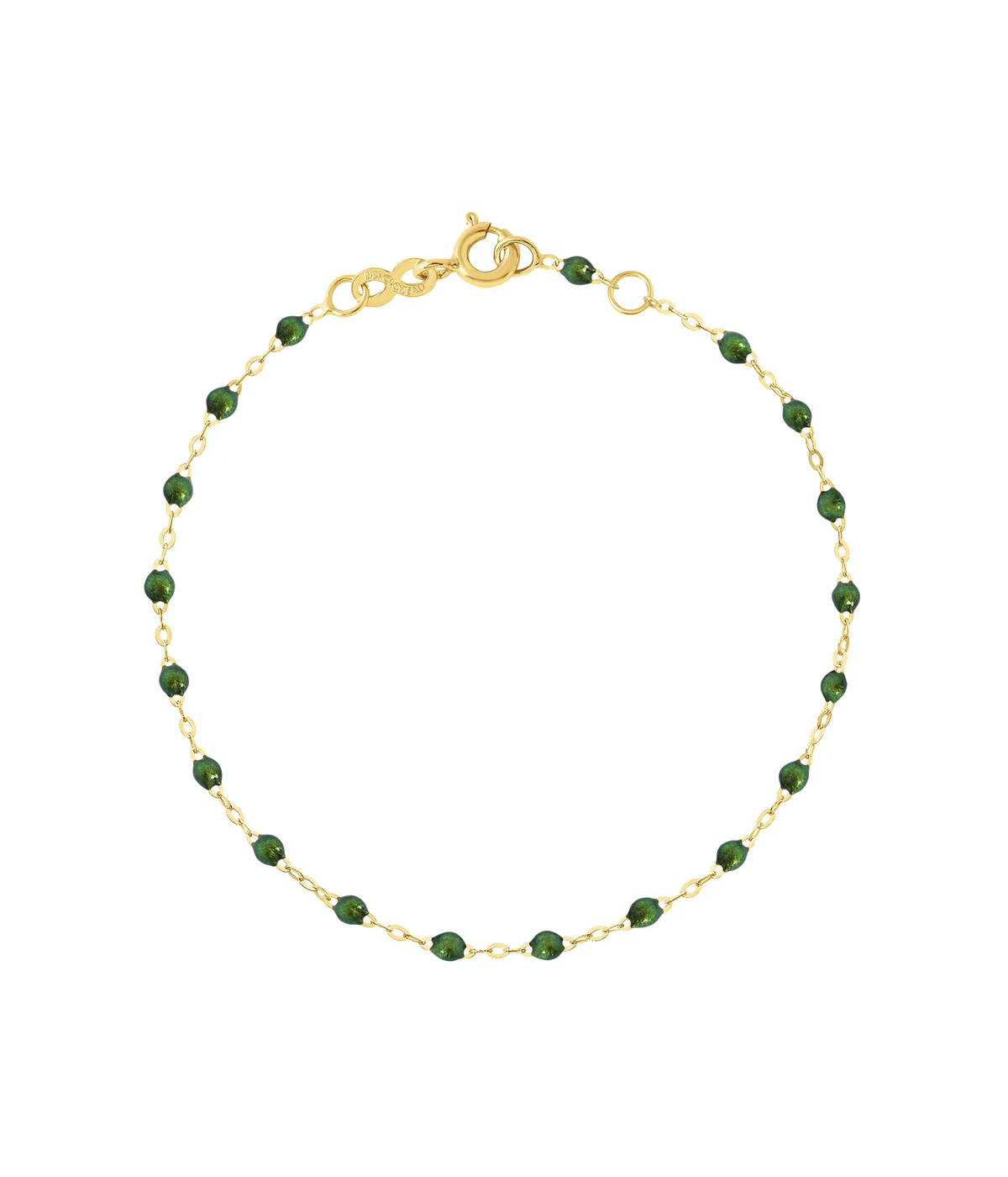 Classic Gigi 17cm Bracelet 18ct Yellow Gold in Scarab