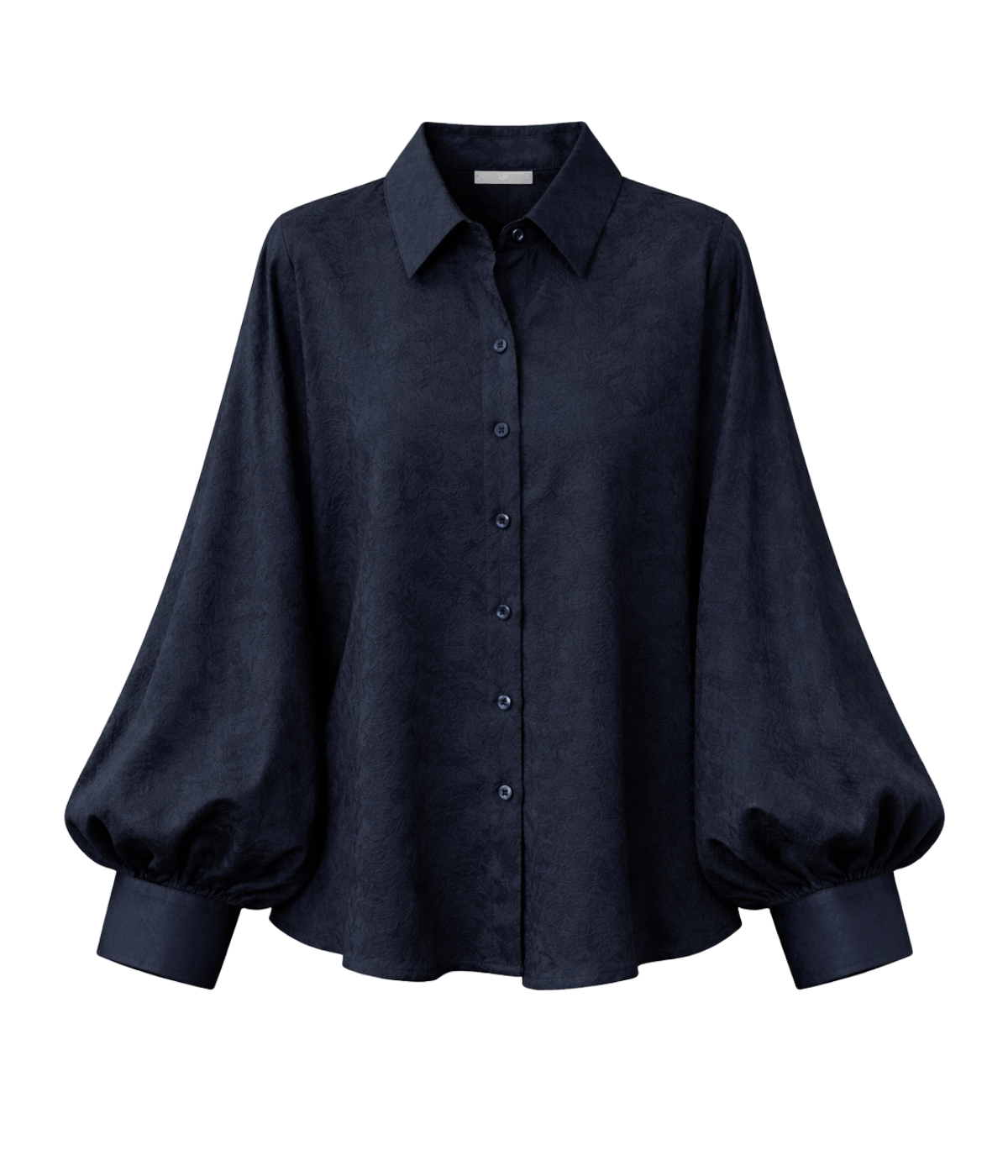 Satchi Shirt Embroidered in Navy