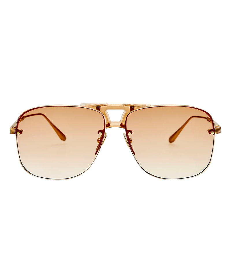 Skye Sunglasses in Honey/Matt Champagne