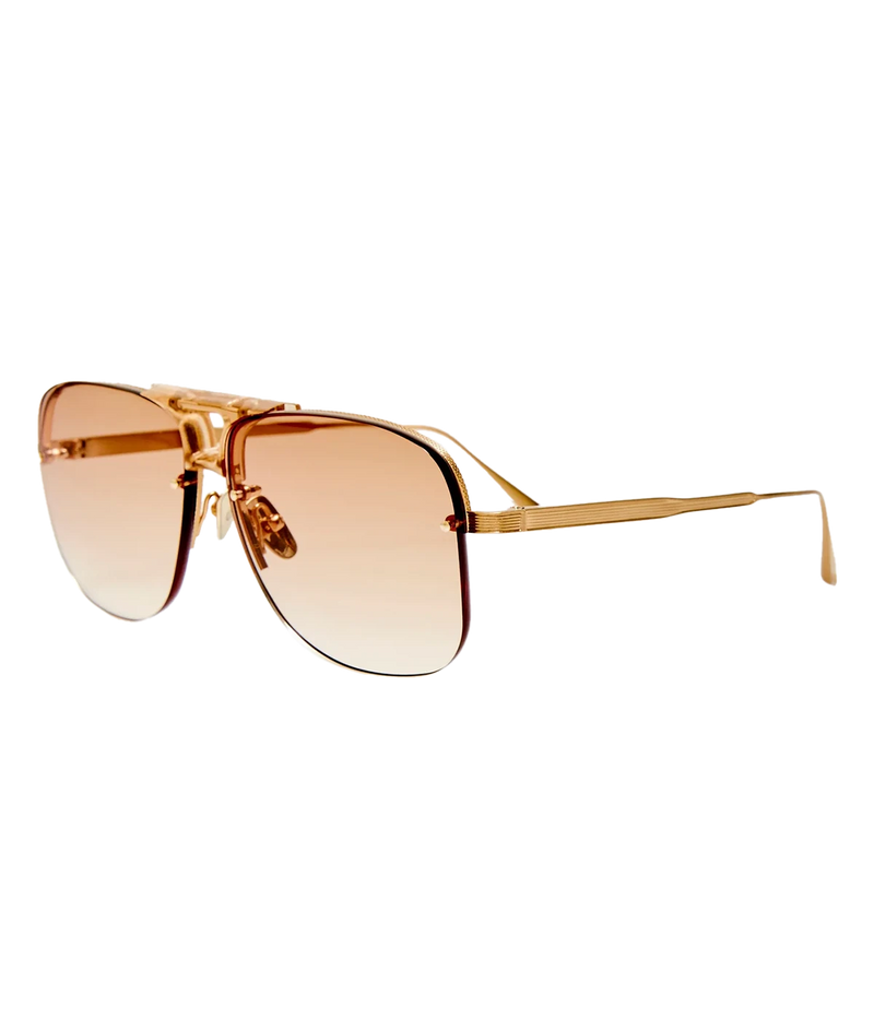 Skye Sunglasses in Honey/Matt Champagne