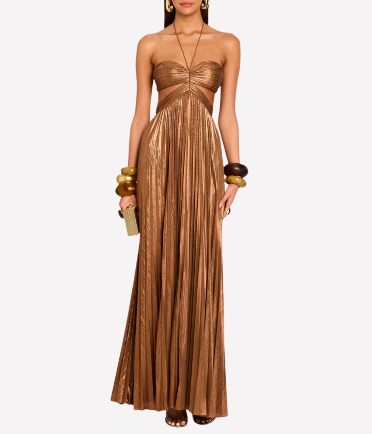 Keira Dress in Sepia