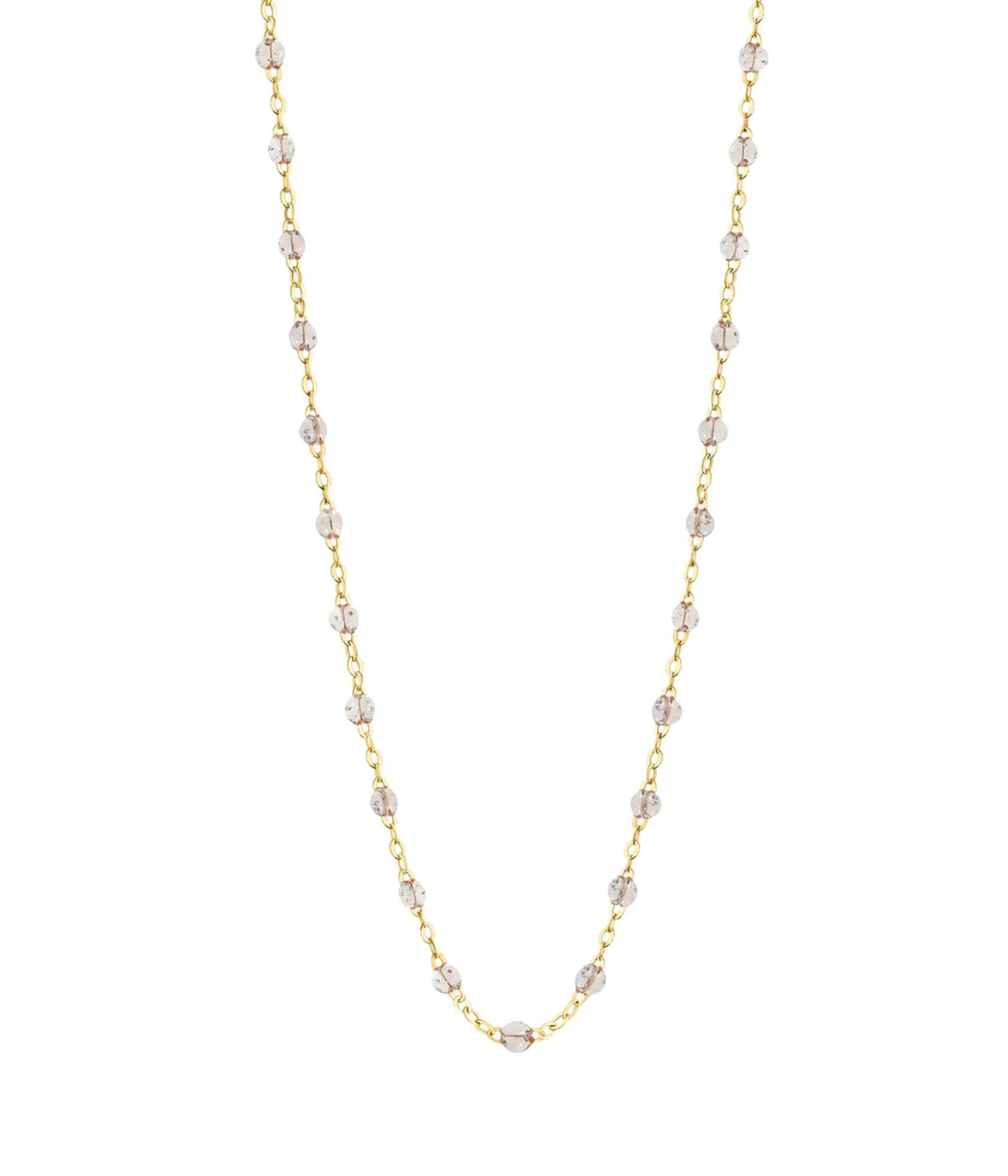 Classic Gigi 42cm Necklace 18ct Yellow Gold & Sparkle