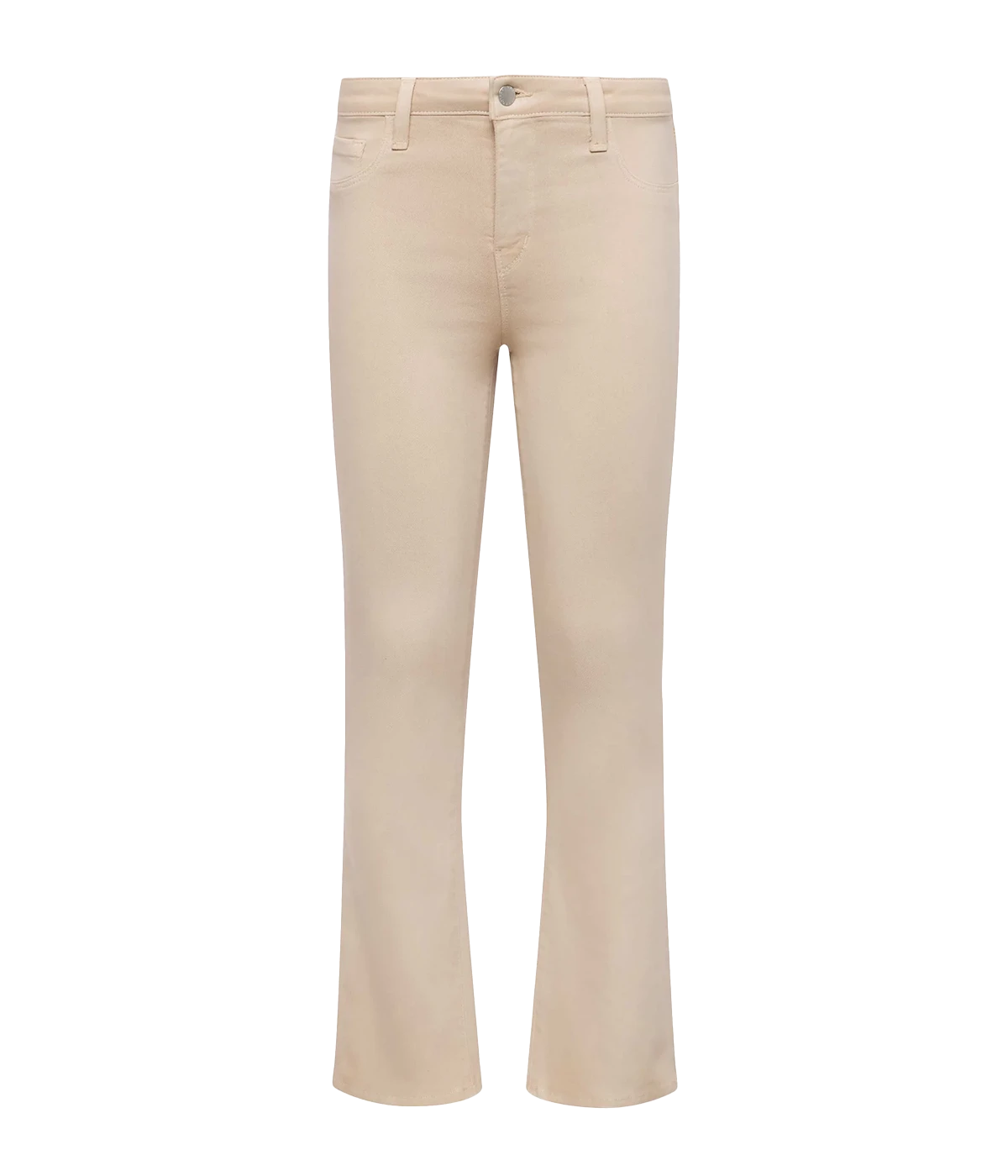 Tati H/R Crop Boot Jean in Cement Coated