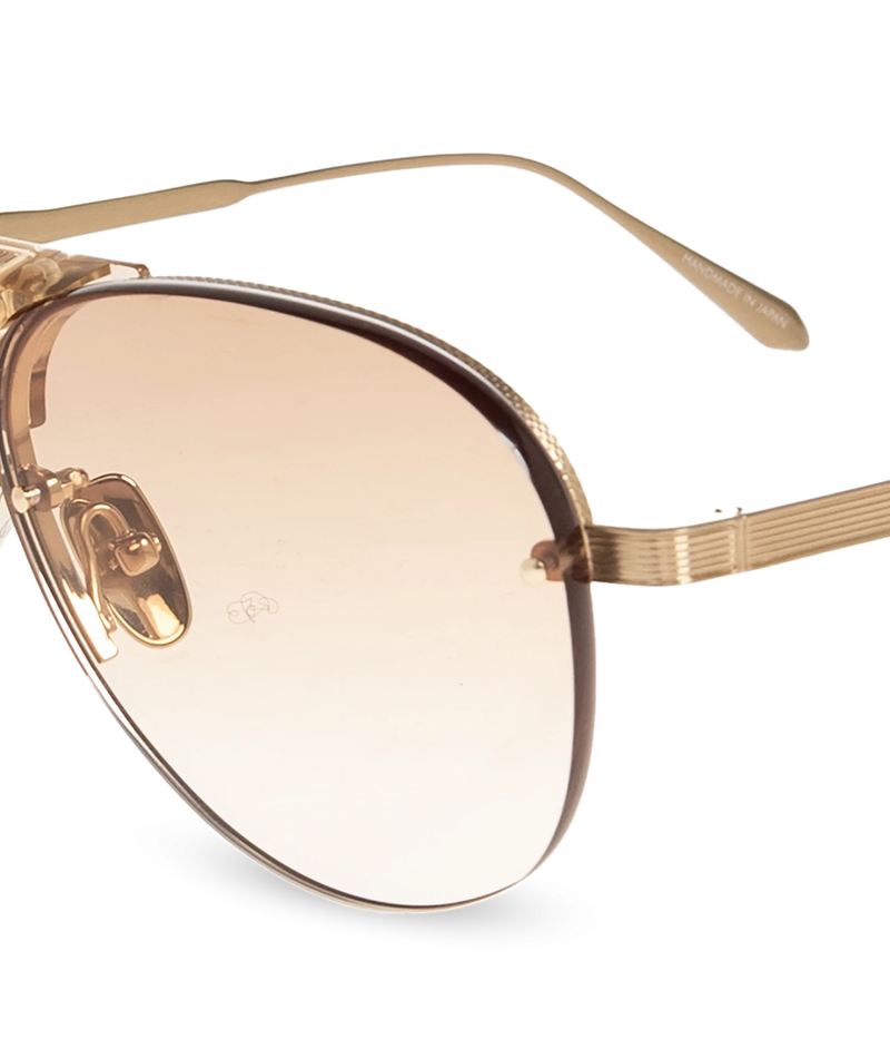 Taya Sunglasses in Honey/Matt Champagne