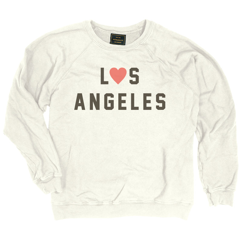Los Angeles Sweatshirt in Antique White
