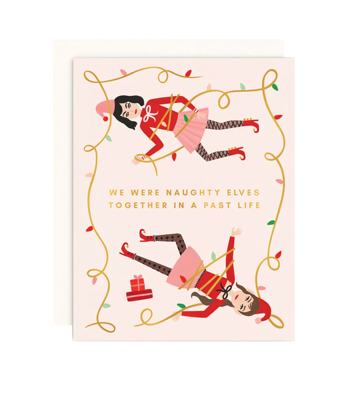 We were Naughty Eleves Card