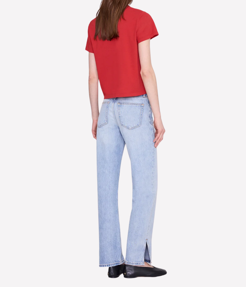 Shelley Tee In Tango Red