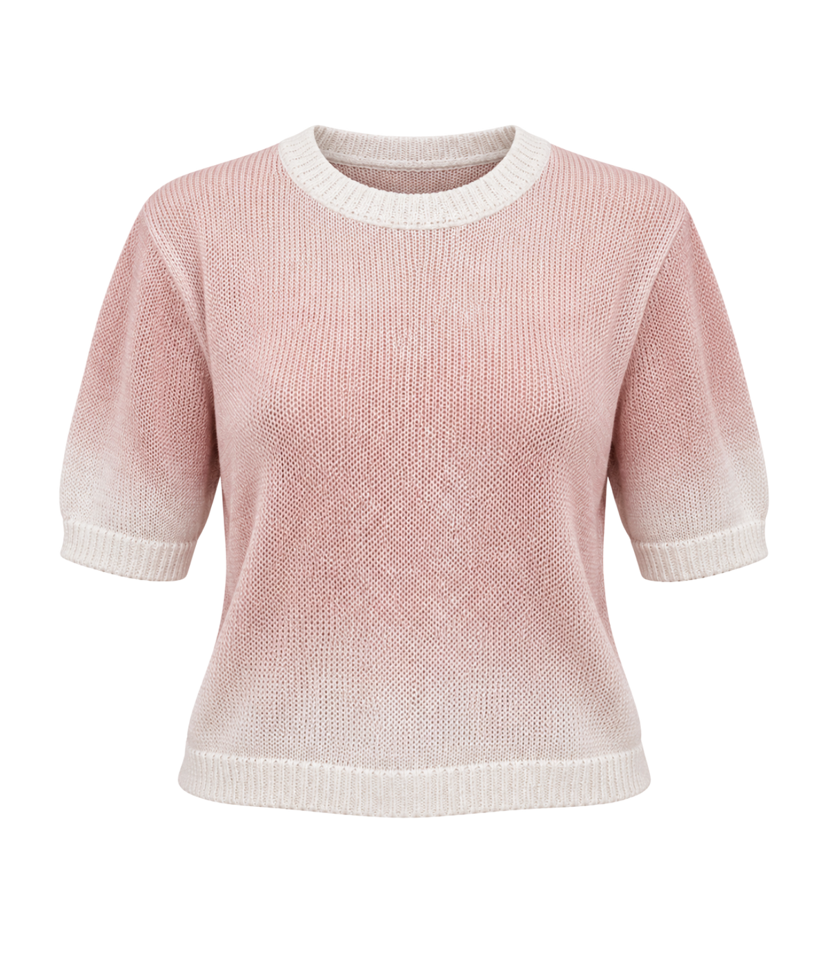 Short Sleeve Maglia Pullover In Wisteria