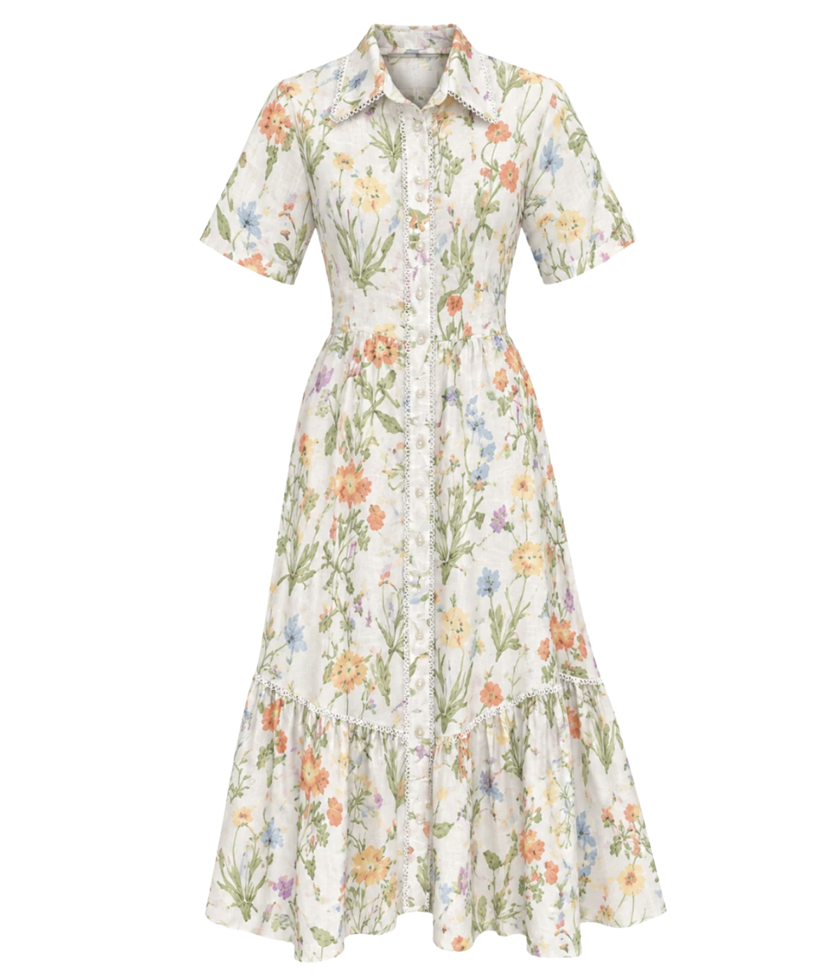Costiera Dress In Botanical