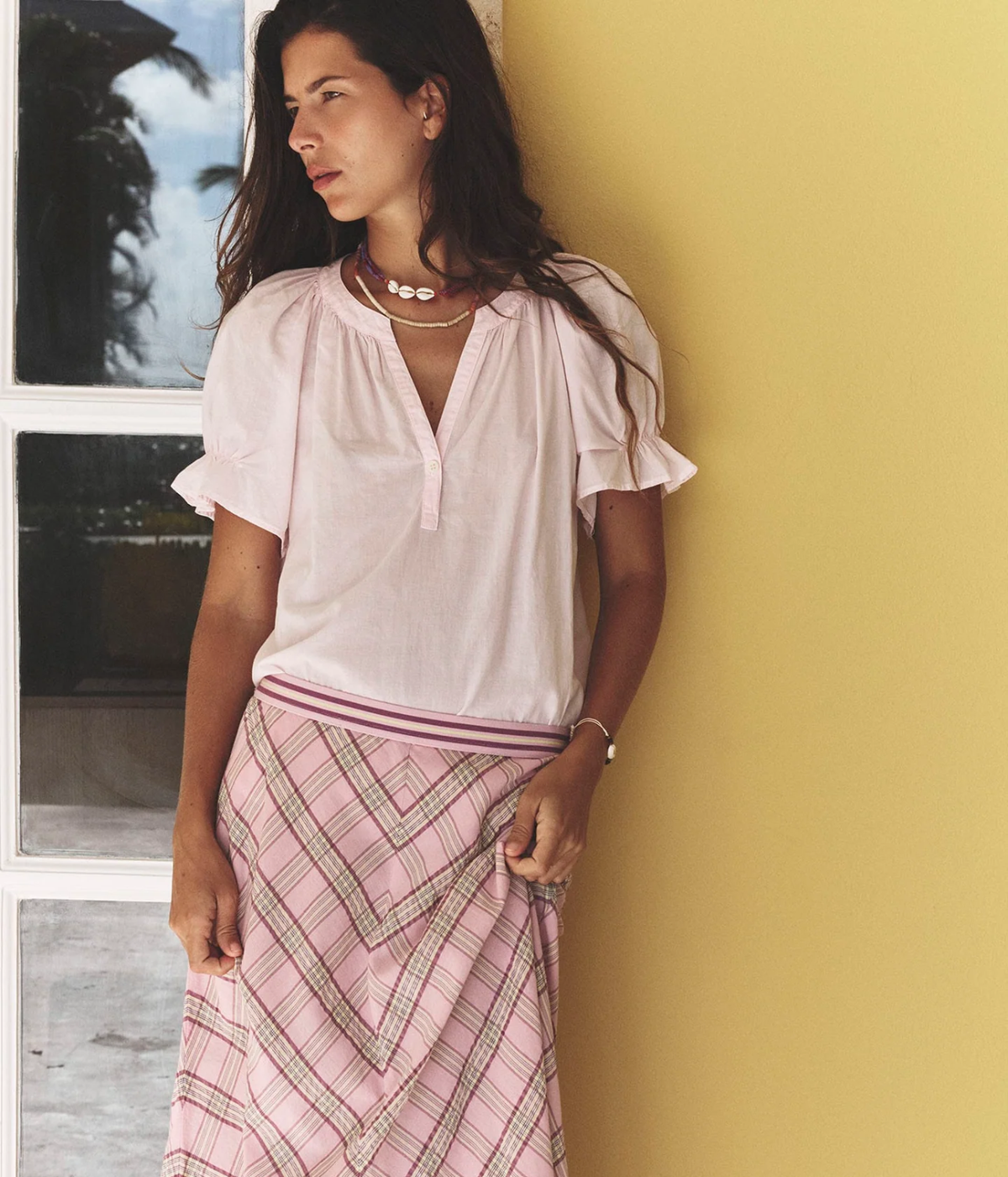Astryde Top in Pale Rose