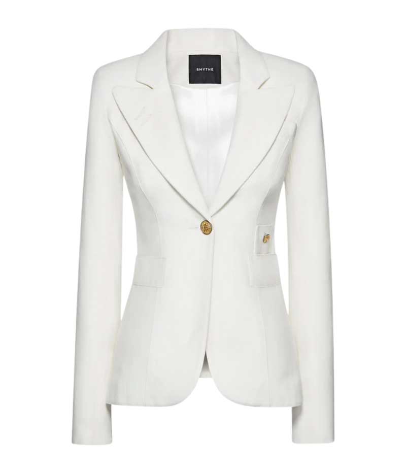 Classic Duchess Blazer In Ivory