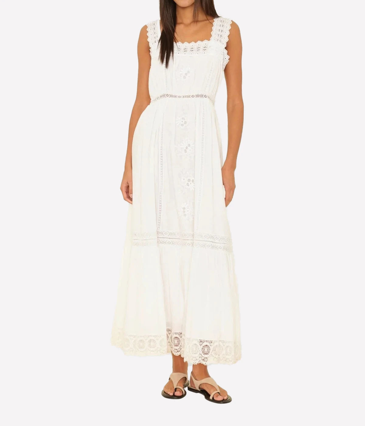 Anita Dress In White