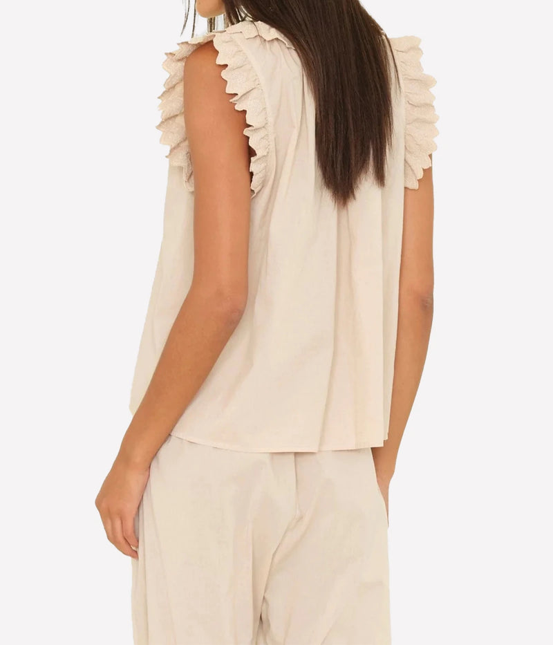 Bexie Top In Parchment