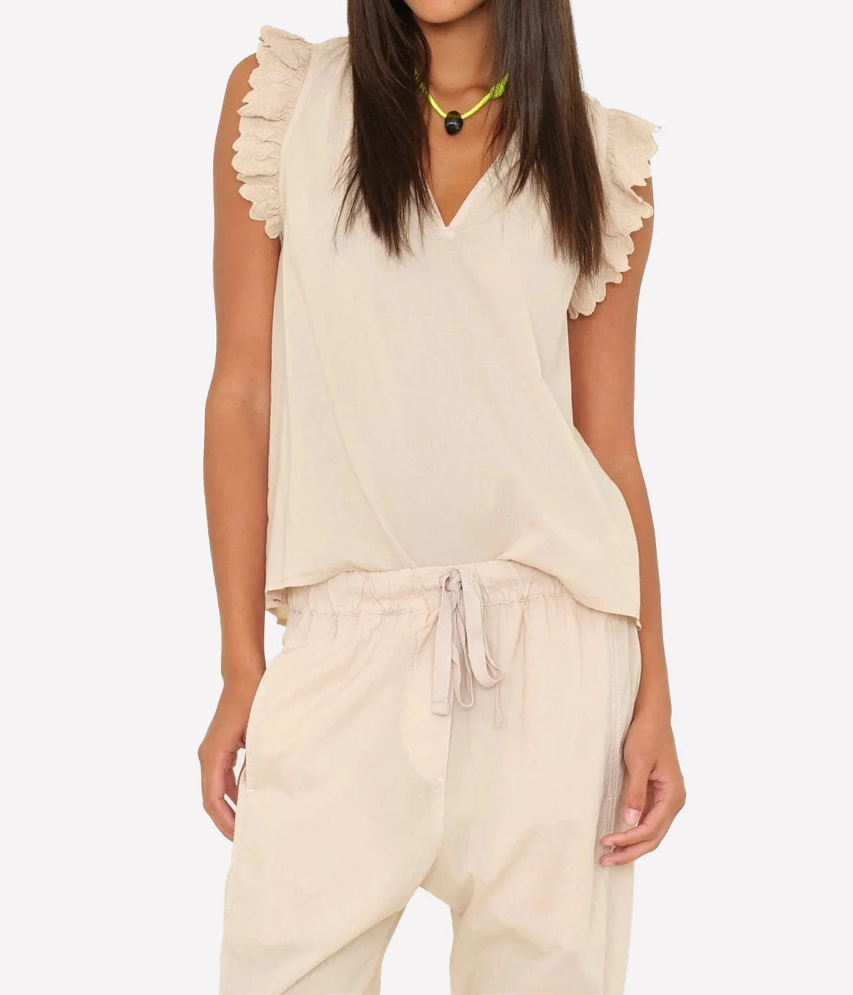 Bexie Top In Parchment