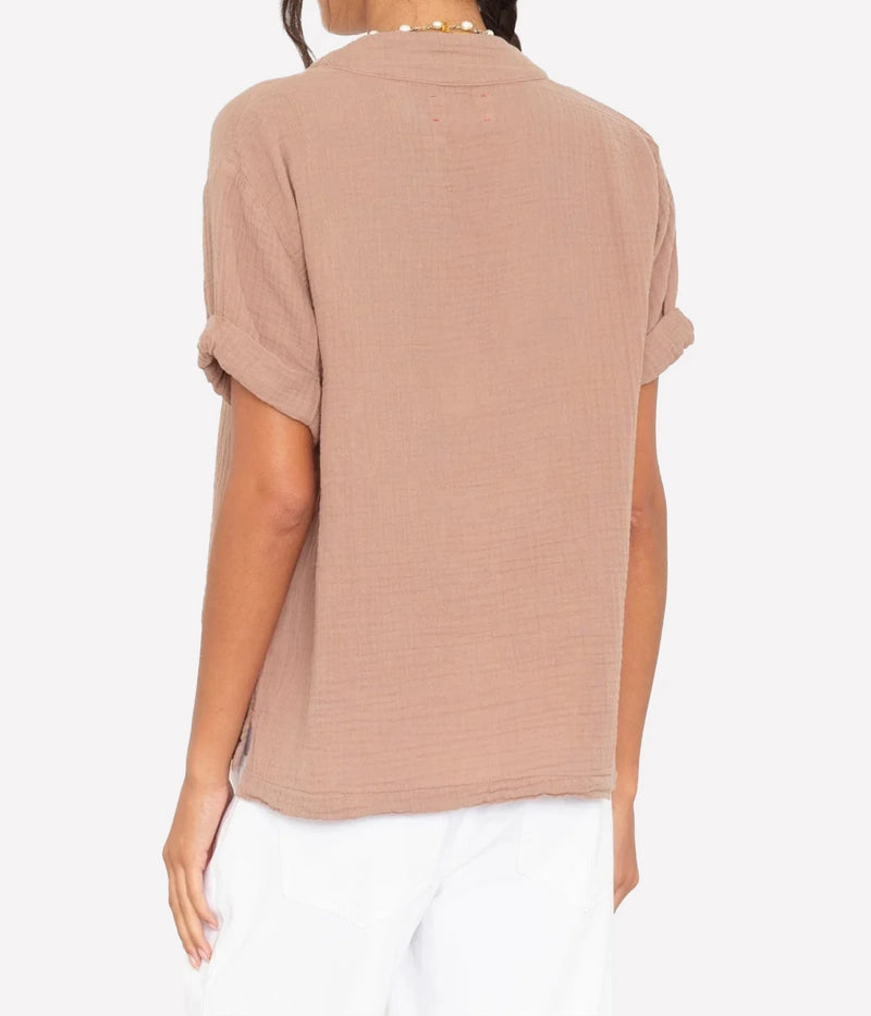 Avery Top in Ash Brown
