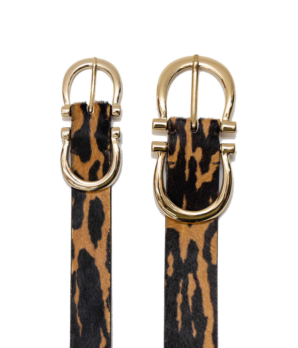 Baby Gold Nicky Belt in Leopard